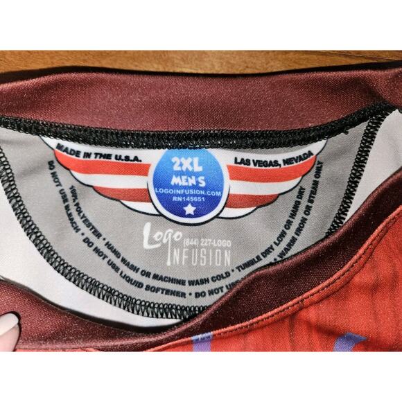 PBA Columbia 300 Team Bowling Shirt Jersey Size 2XL XXL Fusion - Picture 9 of 9